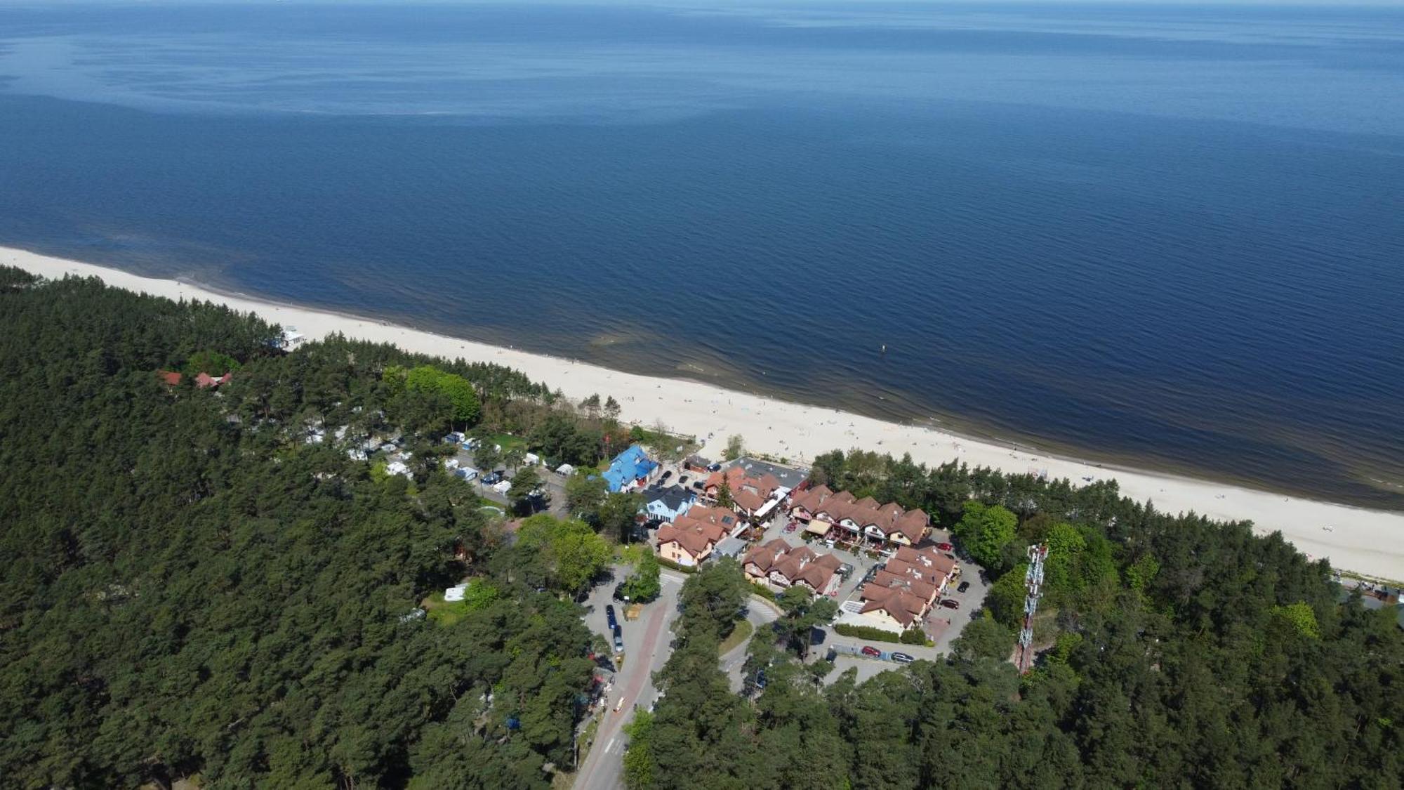 Aquarium - Komfortowe Pokoje Nad Samym Morzem Stegna  Exteriör bild